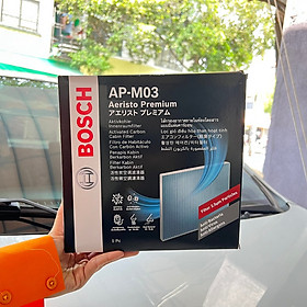 Lọc gió điều hòa than hoạt tính BOSCH AP-M03 Dòng Xe Ariesto Premium: MITSUBISHI Mirage, Xpander; HYUNDAI i10 (19 - )