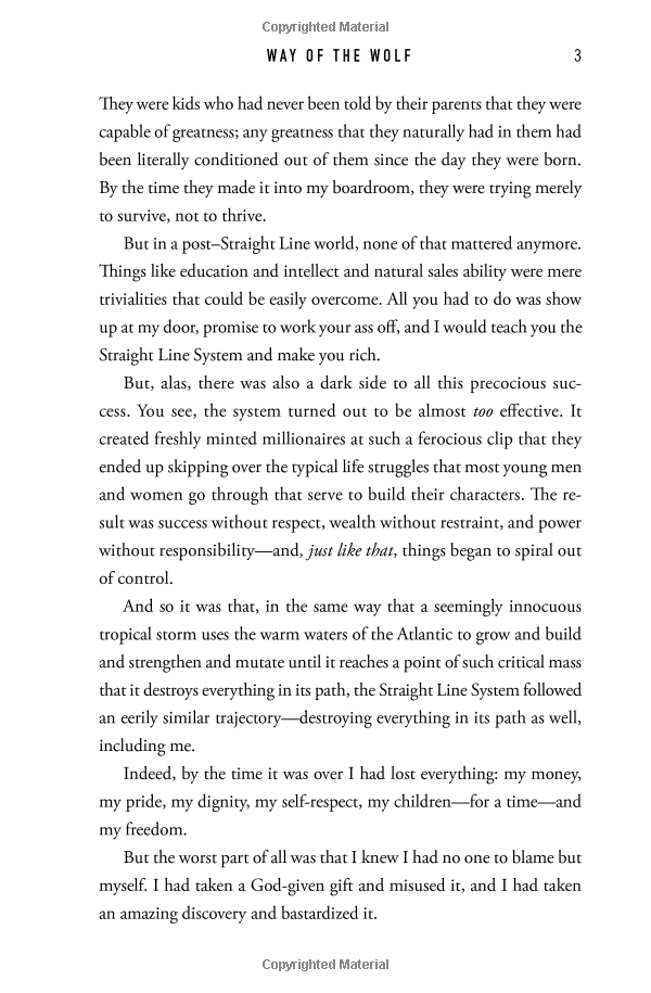 Way Of The Wolf: Straight Line Selling: Master The Art Of Persuasion, Influence, And Success