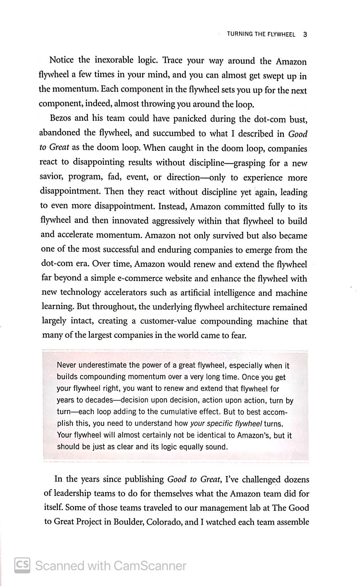 Turning the Flywheel: A Monograph to Accompany Good to Great
