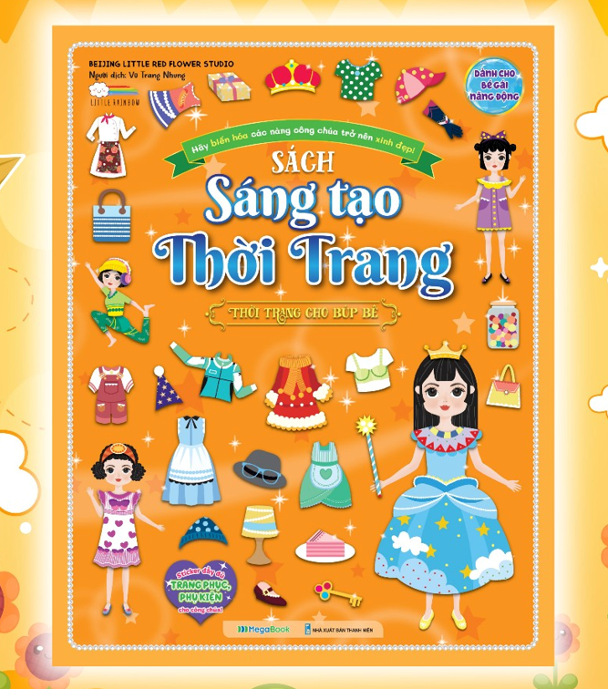 Sách - Combo Sáng tạo thời trang (Hơn 600 Stickers) (MG)