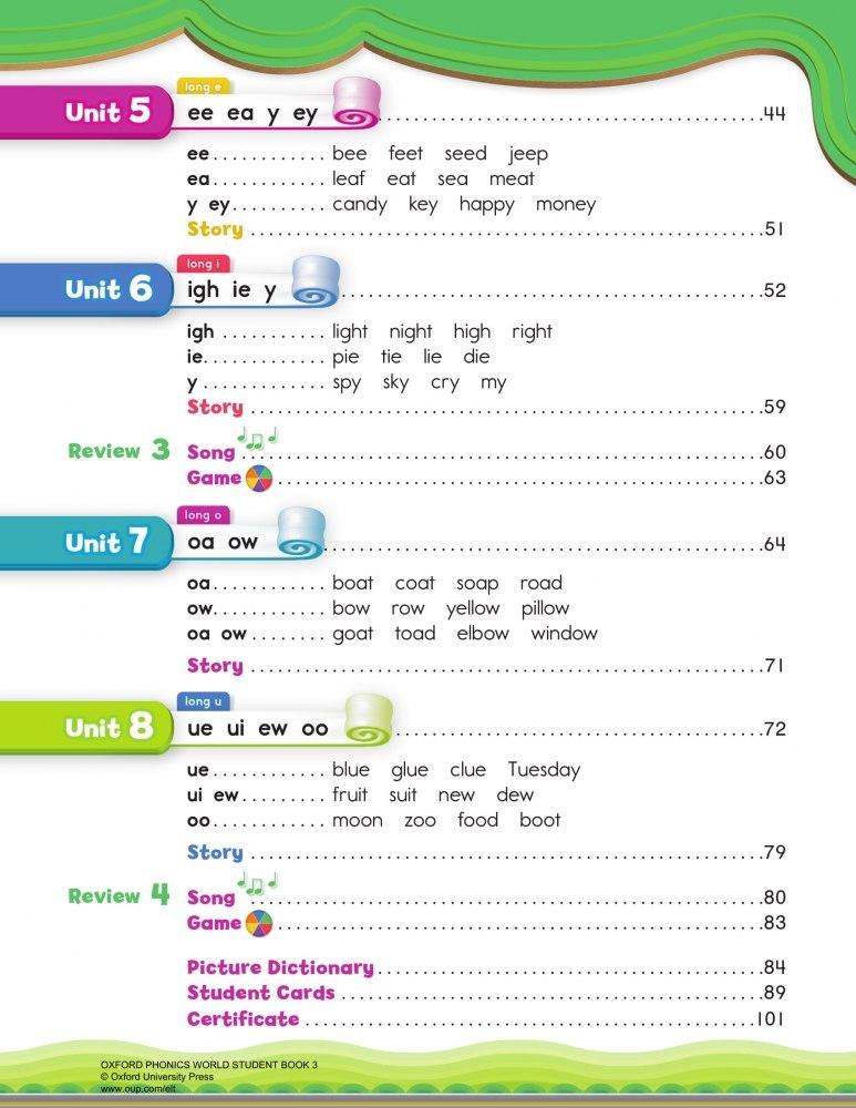 Oxford Phonics World Refresh 3 Students Book Pack
