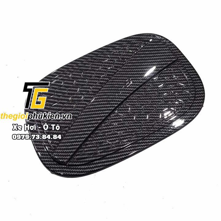 Ốp nắp đậy bình xăng Mazda CX8, CX-8 vân Carbon
