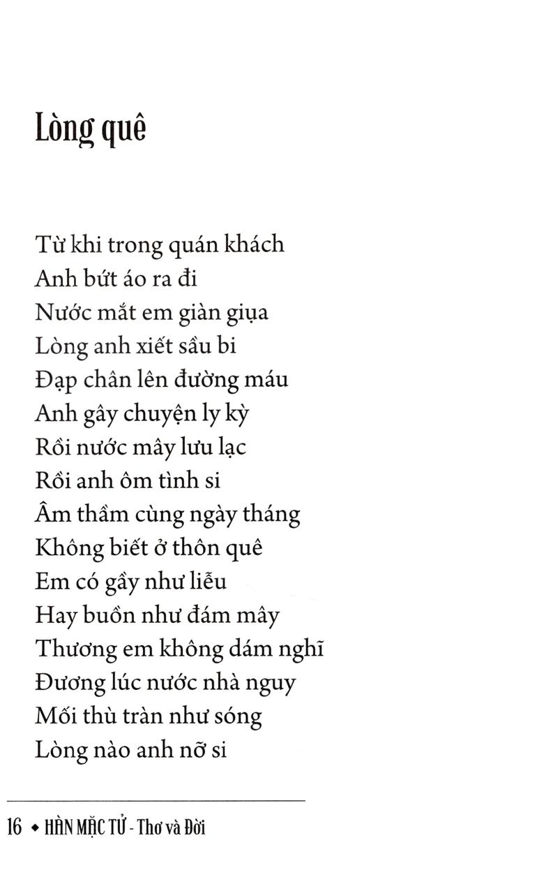 Hàn Mạc Tử - Thơ Và Đời