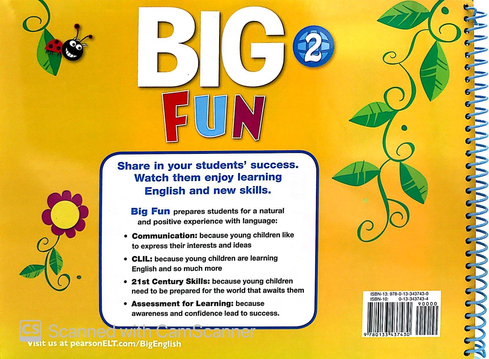 Big Fun 2 Student Book with CD-ROM