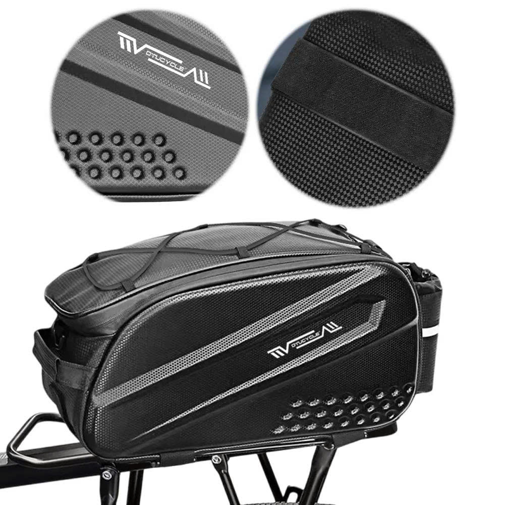 Túi Đựng Đồ Xe Đạp Thể Thao Chuyên Dụng Chất Lượng Cao RZA-390 10L EVA Vân Carbon Phản Quang Chống Nước Chắc Chắn Bền Bỉ