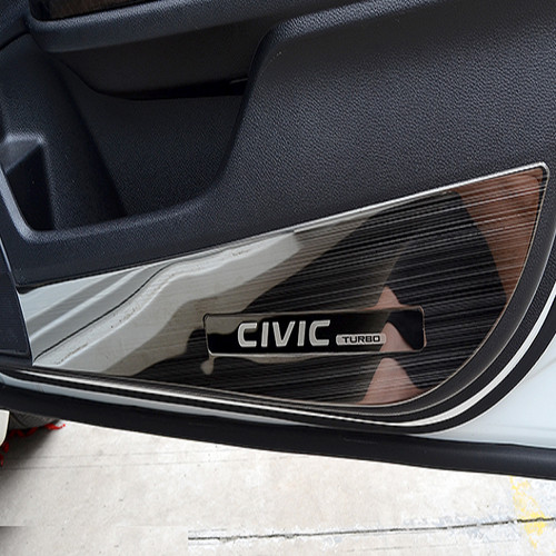 Bộ ốp Titan chống trầy xước Tapli, Táp li dành cho xe Honda Civic 2016-2019