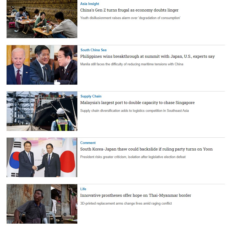 Tạp chí Tiếng Anh - Nikkei Asia 2024: kỳ 16: LIVING WITH PLASTIC