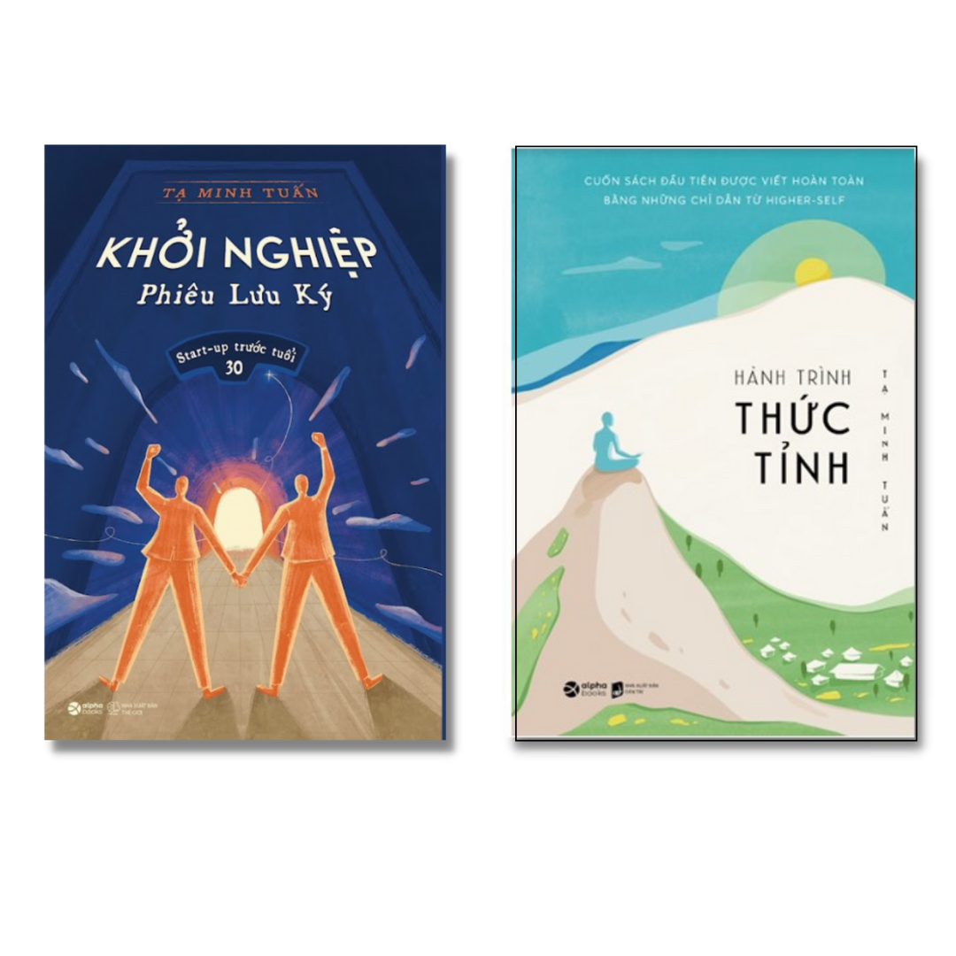 Combo Hành Trình Thức Tỉnh + Khởi Nghiệp Phiêu Lưu Ký
