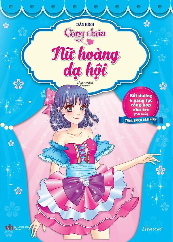 Dán Hình Công Chúa - Nữ Hoàng Dạ Hội (Tái Bản 2023)