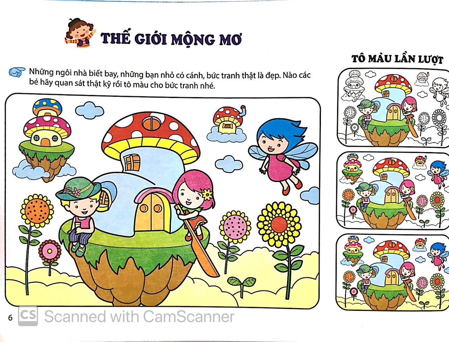 Bé Làm Họa Sỹ Nhí - Nhập Môn Tô Màu Cho Bé (Tập 5)