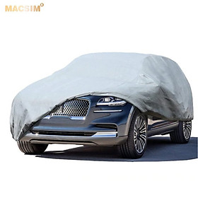 Bạt phủ ô tô chất liệu vải không dệt 3 lớp cao cấp thương hiệu MACSIM cho xe ô tô Mercedes GLE- màu ghi
