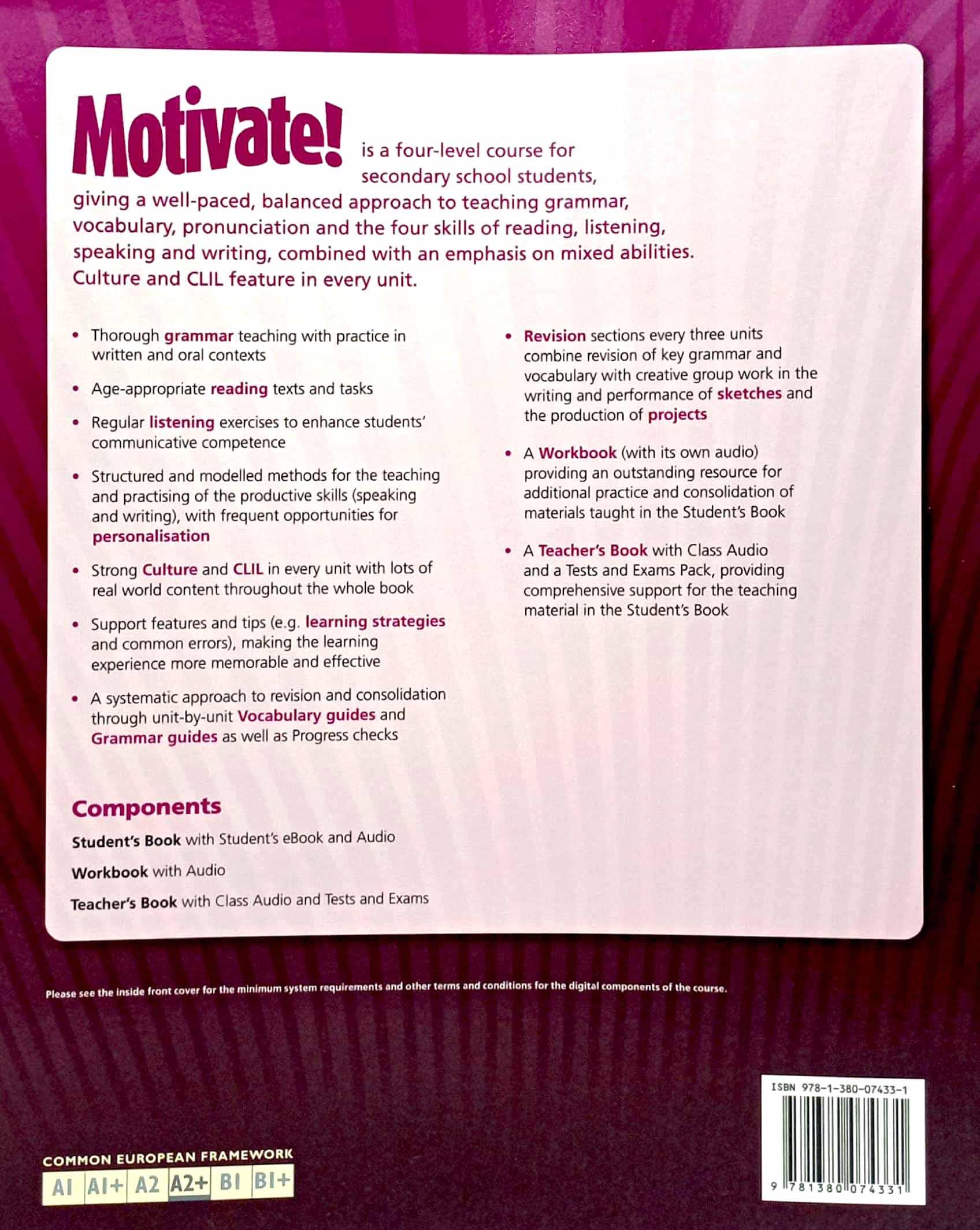 Motivate! 3 Student