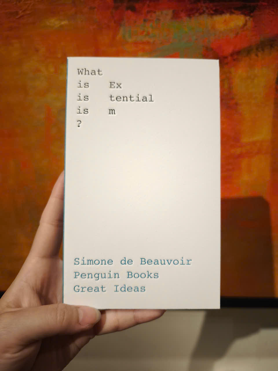 Sách - What Is Existentialism? (Penguin Great Ideas) by Simone De Beauvoir/History & Criticism/Sách ngoại văn