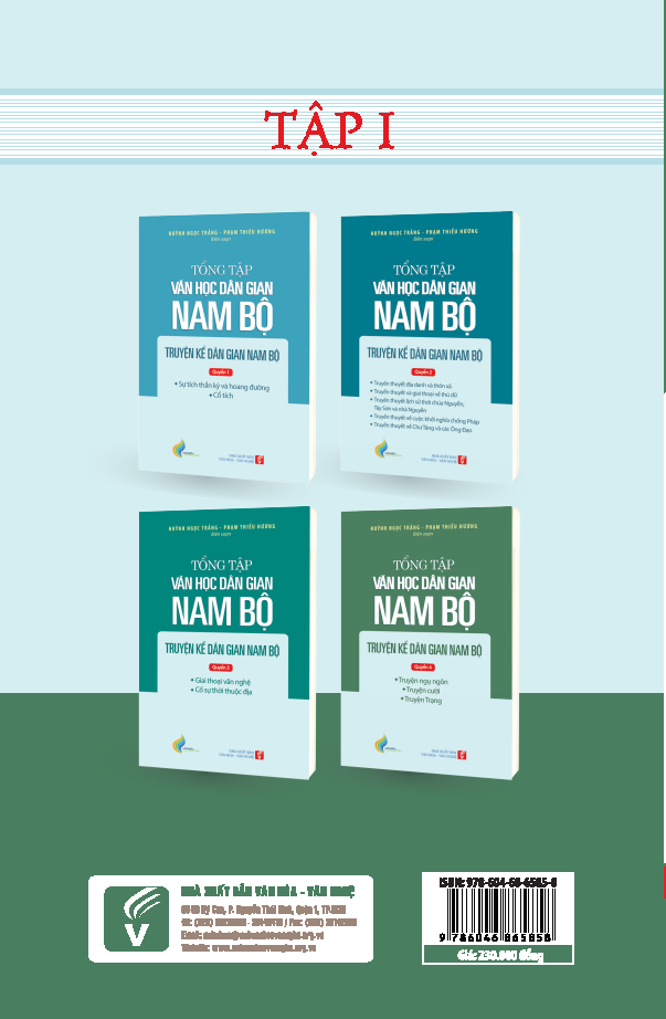 Tổng tập Văn học dân gian Nam bộ Tập 1 - Quyển 4: Truyện kể dân gian Nam bộ - TH230