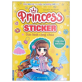 Princess Sticker - Dán Hình Công Chúa - Công Chúa Thời Trang