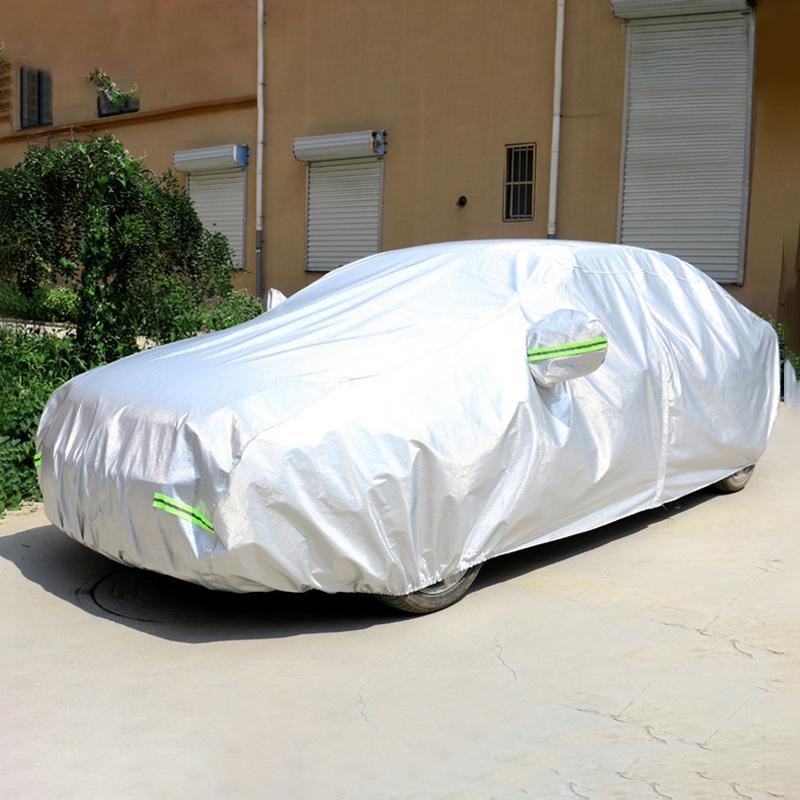 Bạt Phủ xe Honda Brio Một lớp vải dù Polyester Oxford Fabric cao cấp-BPXM-2S-HondaBrio