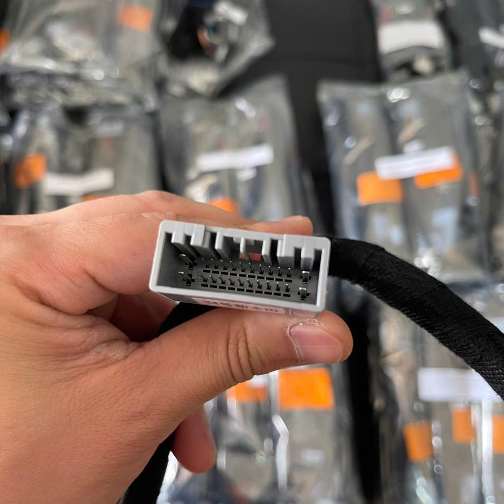 DÂY CẮM AMPLY/DSP, KẾT NỐI ĐẦU NGUYÊN BẢN CHO XE Ô TÔ HONDA ACCORD, ODYSSEY, CIVIC, CRV, FIT, CHUẨN PLUG AND PLAY.