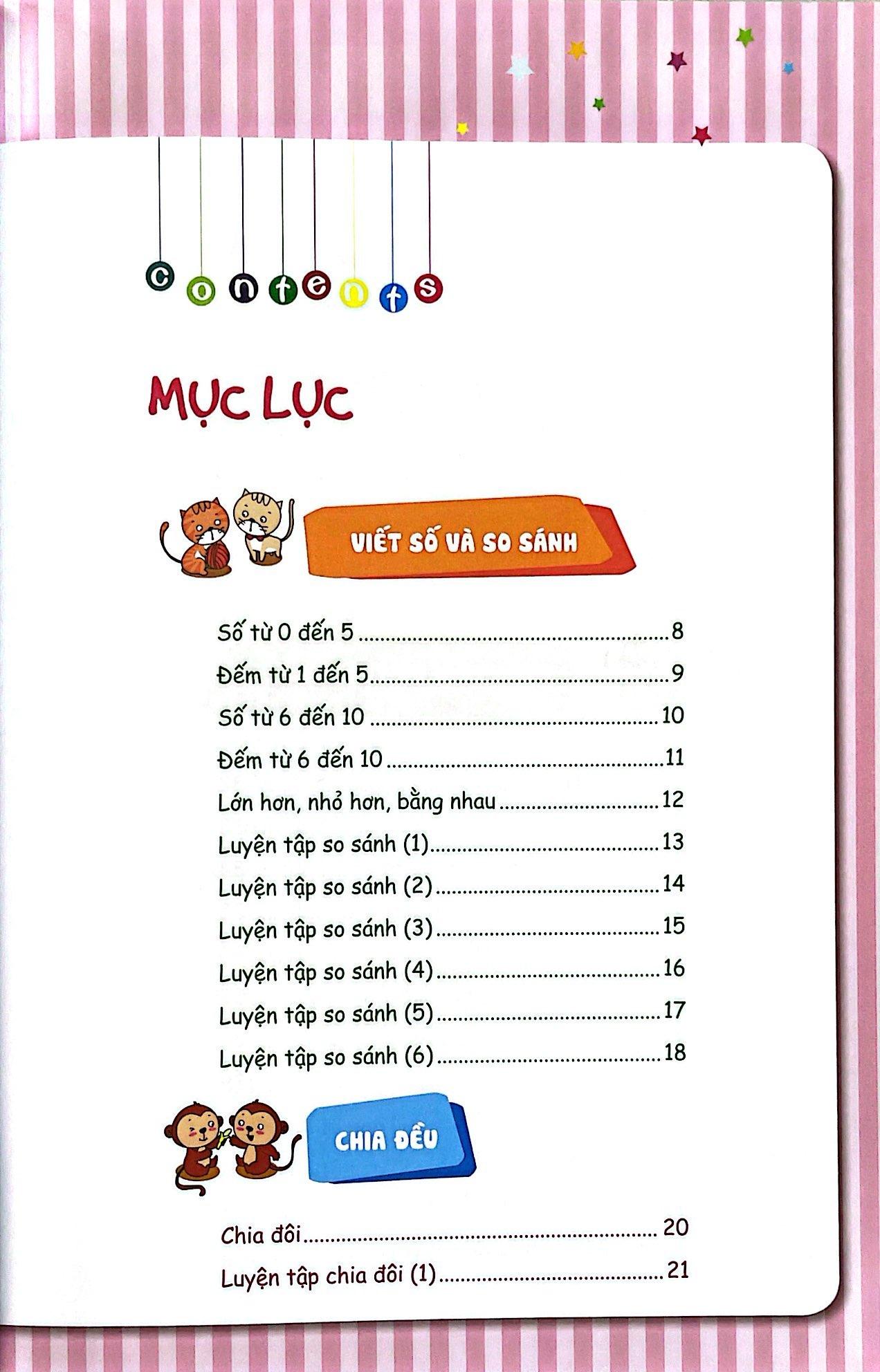 Toán Học Cho Trẻ Mẫu Giáo: Lớp Lá 1
