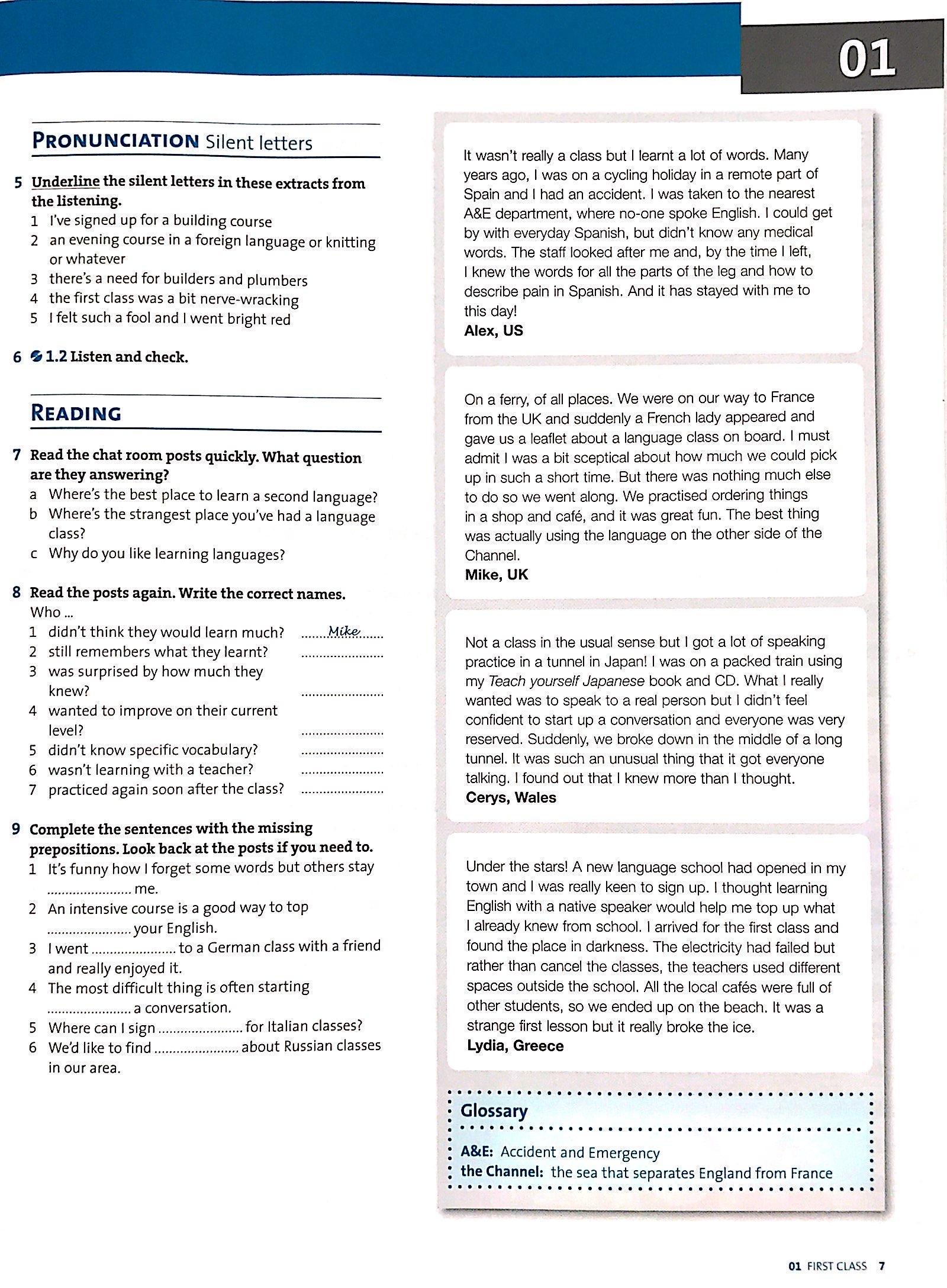 Outcomes Intermediate: Workbook