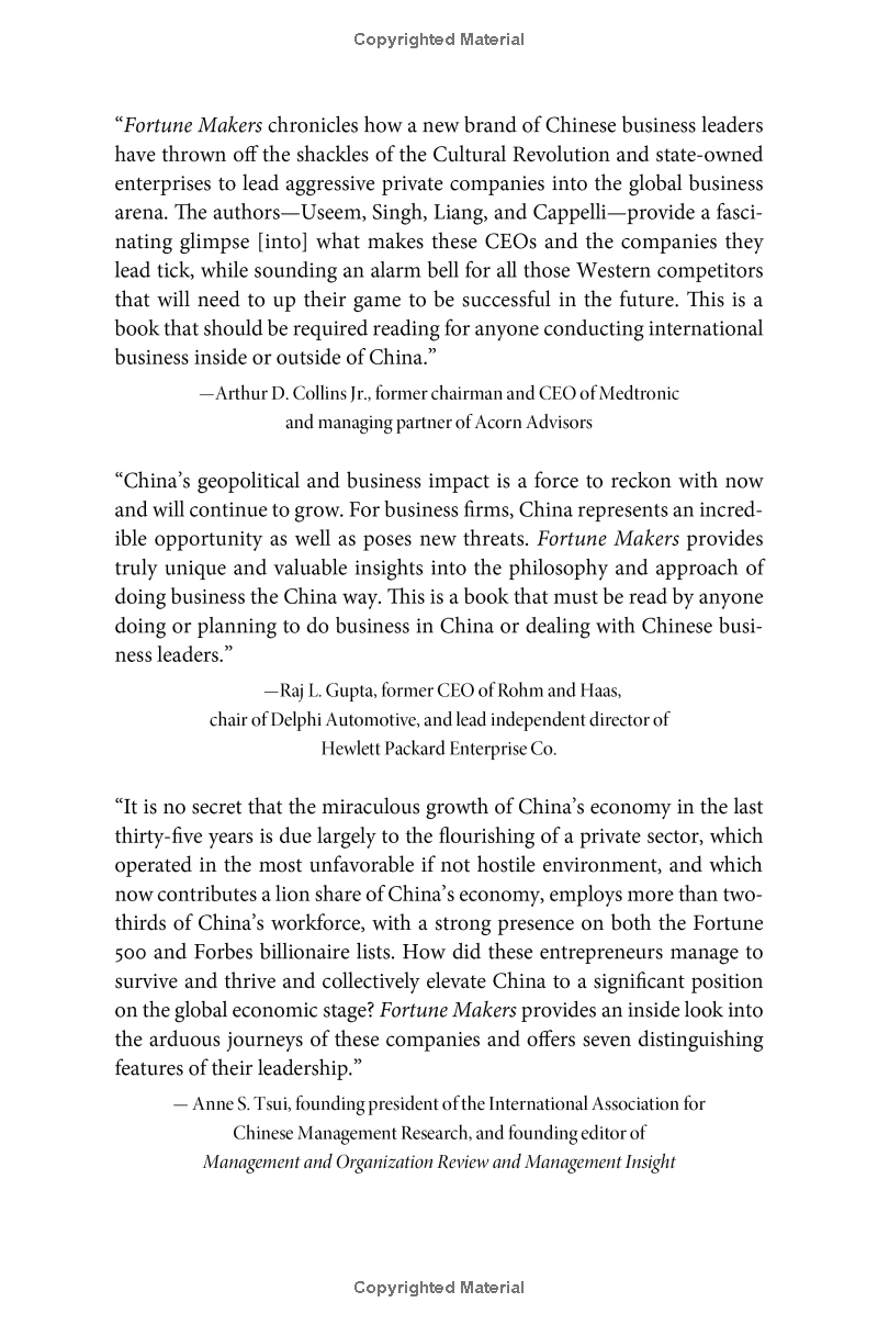 Fortune Makers: The Leaders Creating China