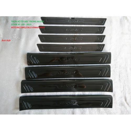 ỐP BẬC TRONG NGOÀI TITAN CHỐNG XƯỚC DÀNH CHO Xe MAZDA CX8