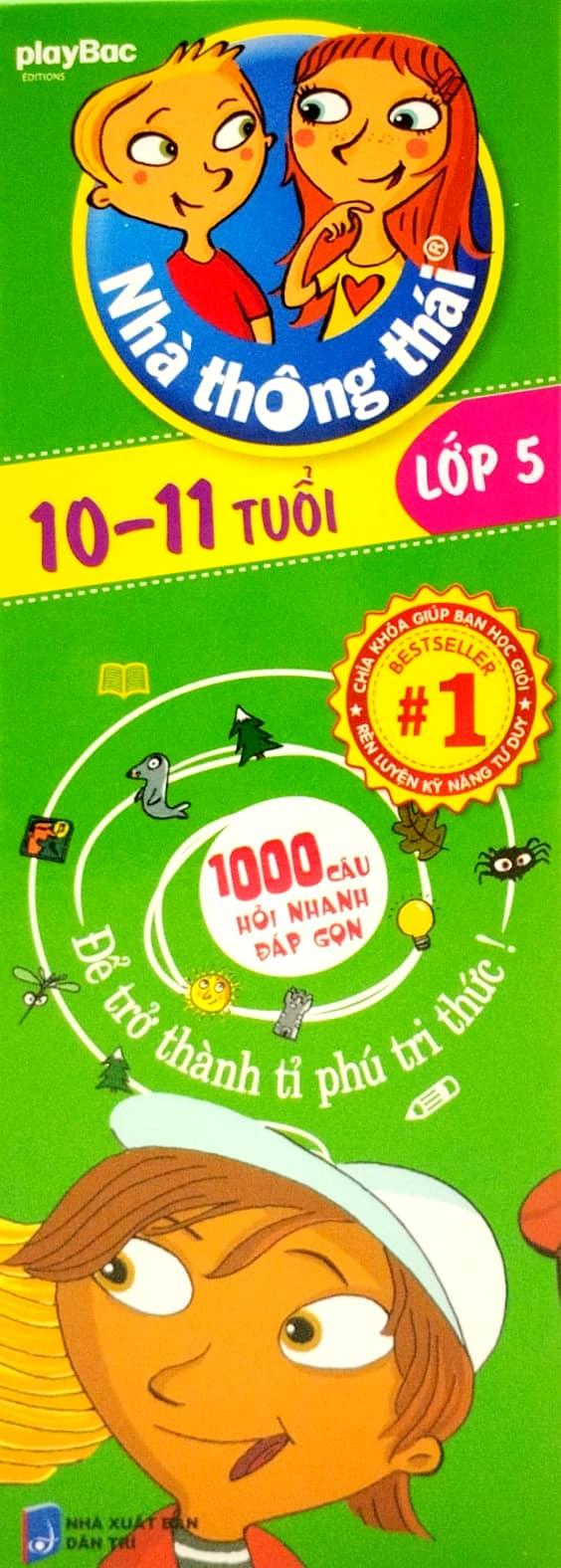 Nhà Thông Thái Lớp 5 (10-11 Tuổi) (Tái Bản 2023)
