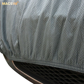 Bạt phủ ô tô chất liệu vải không dệt 3 lớp cao cấp thương hiệu MACSIM cho xe ô tô Volvo XC40 -  màu ghi
