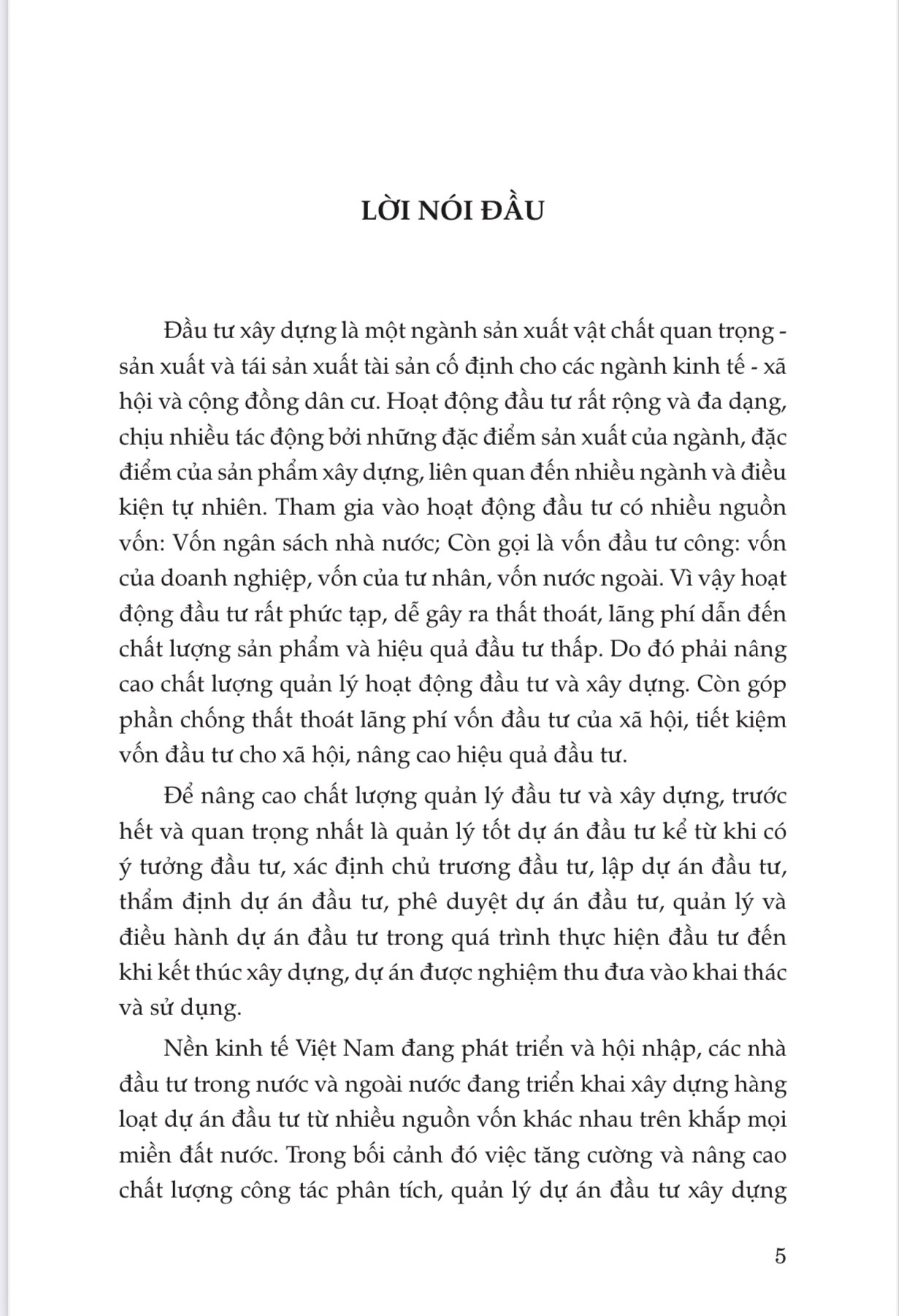 Lập, thẩm định phê duyệt, quản lý & điều hành dự án đầu tư xây dựng (Tái bản lần thứ 1, có sửa chữa bổ sung)