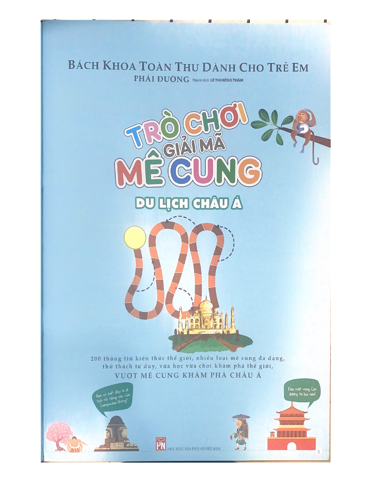 Trò Chơi Giải Mã Mê Cung - Du Lịch Châu Á
