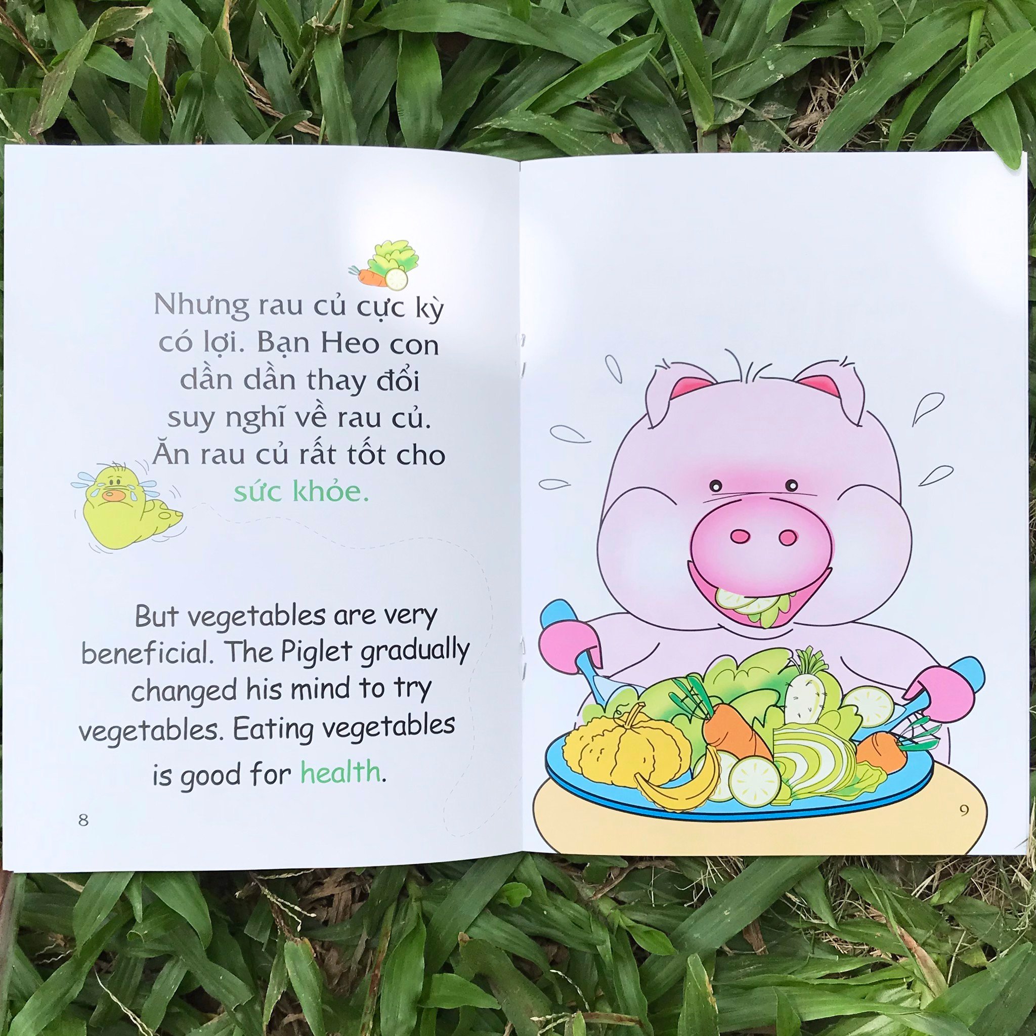 Sách - Truyện Tranh Song Ngữ Việt - Anh Cho Bé Về Kỹ Năng Sống (Bộ 12 quyển)