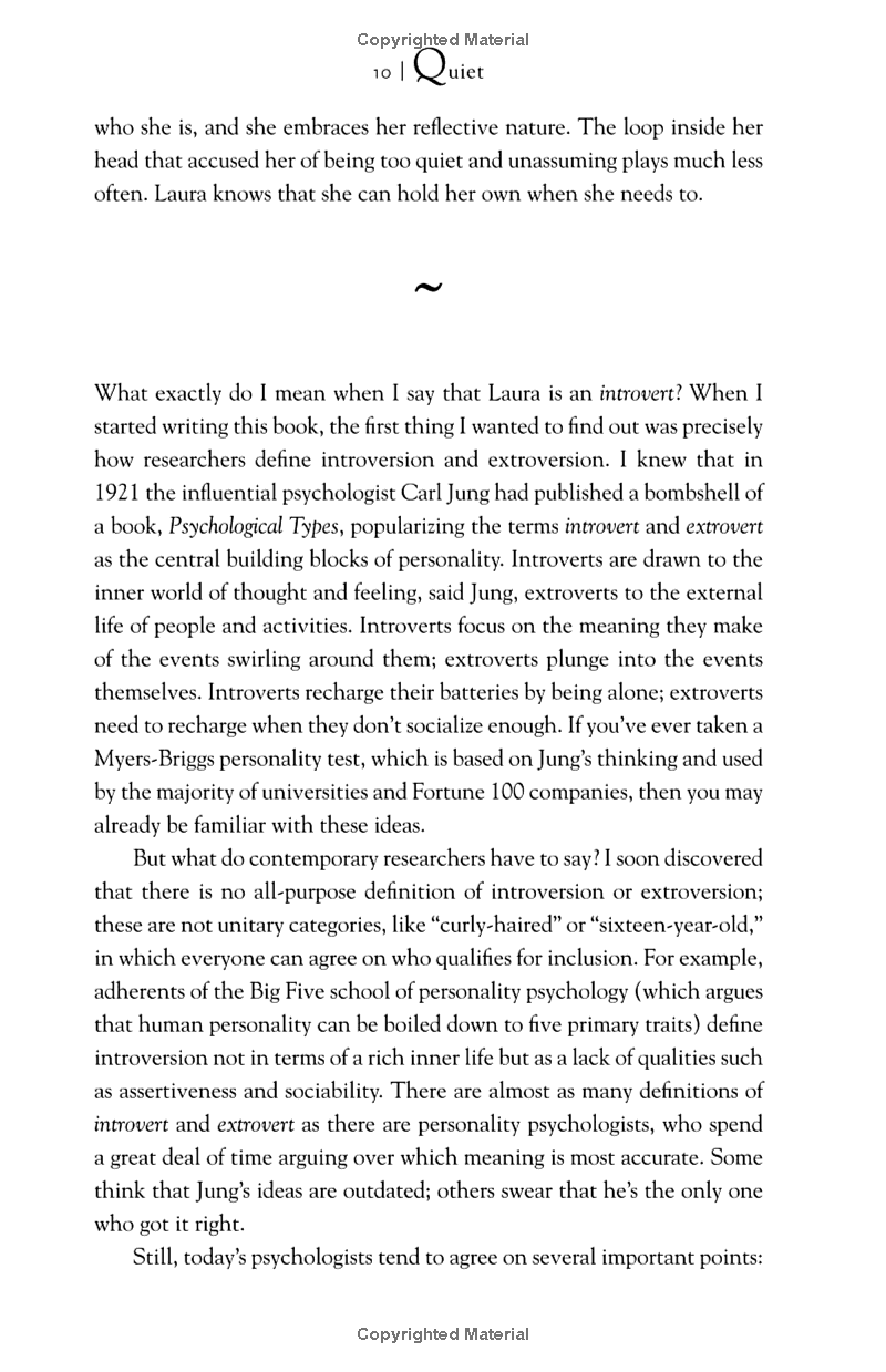 Quiet - The Power Of Introverts In A World That Can