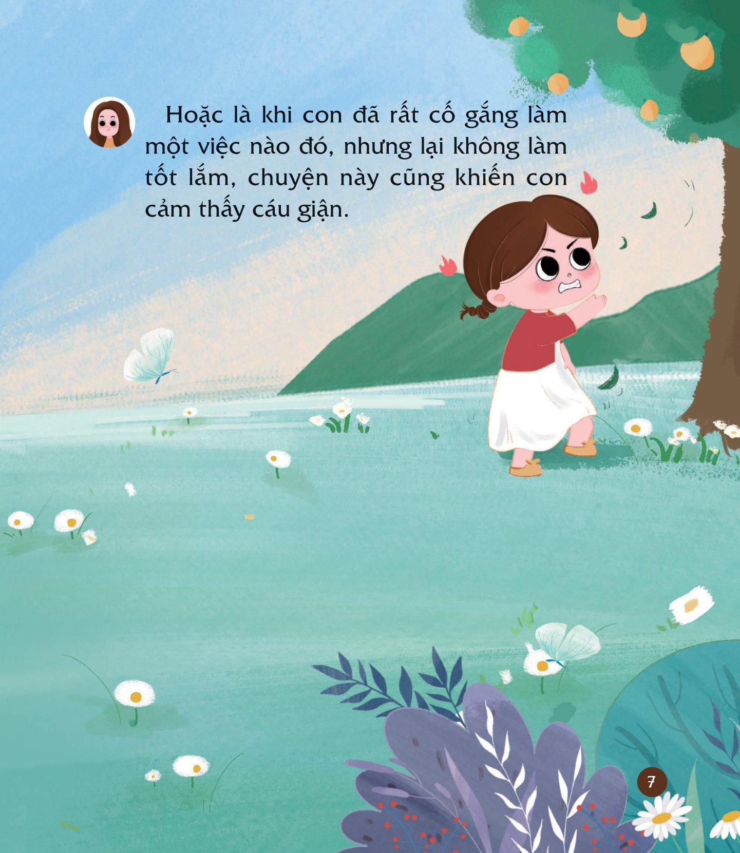 Sách Cùng Con Nuôi Dưỡng Cảm Xúc Tích Cực - Con Không Cáu Giận