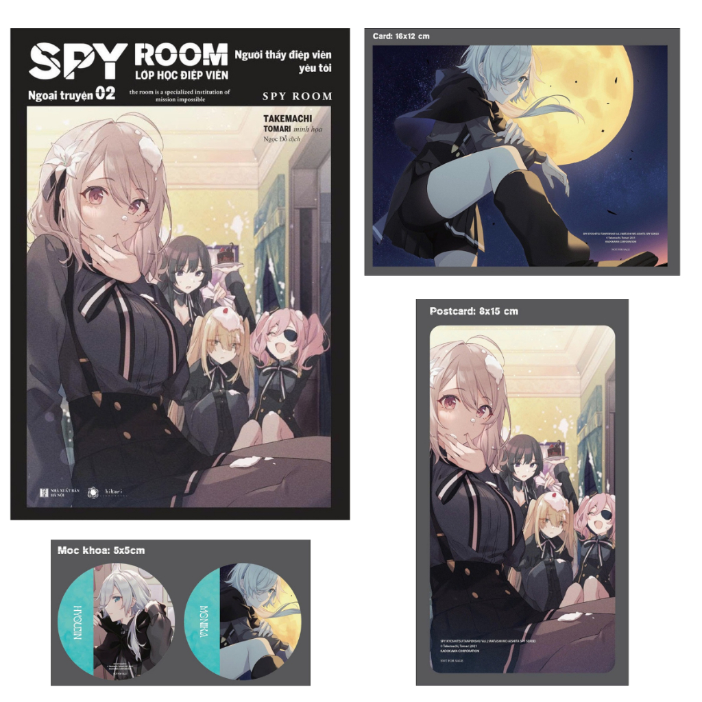 Sách - Spy room – Lớp học điệp viên - Ngoại truyện 2: Người thầy điệp viên yêu tôi
