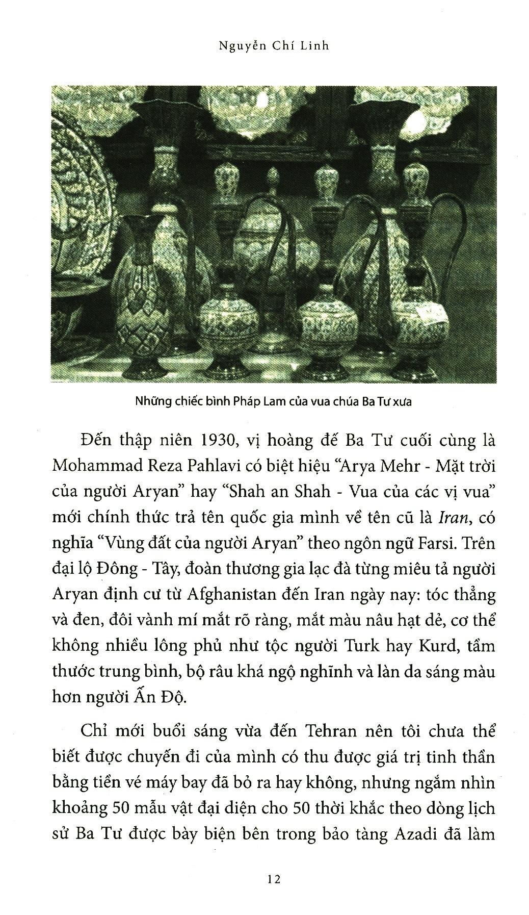 Vàng Son Một Thuở Ba Tư - Tập Du Ký