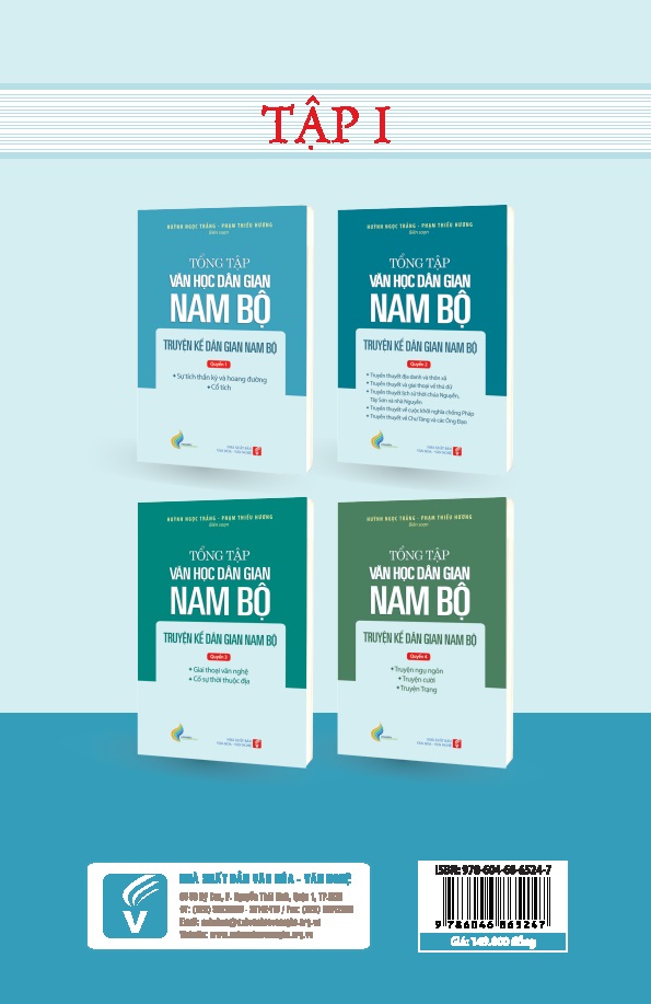 Tổng tập Văn học dân gian Nam bộ Tập 1 - Quyển 1 - TH149