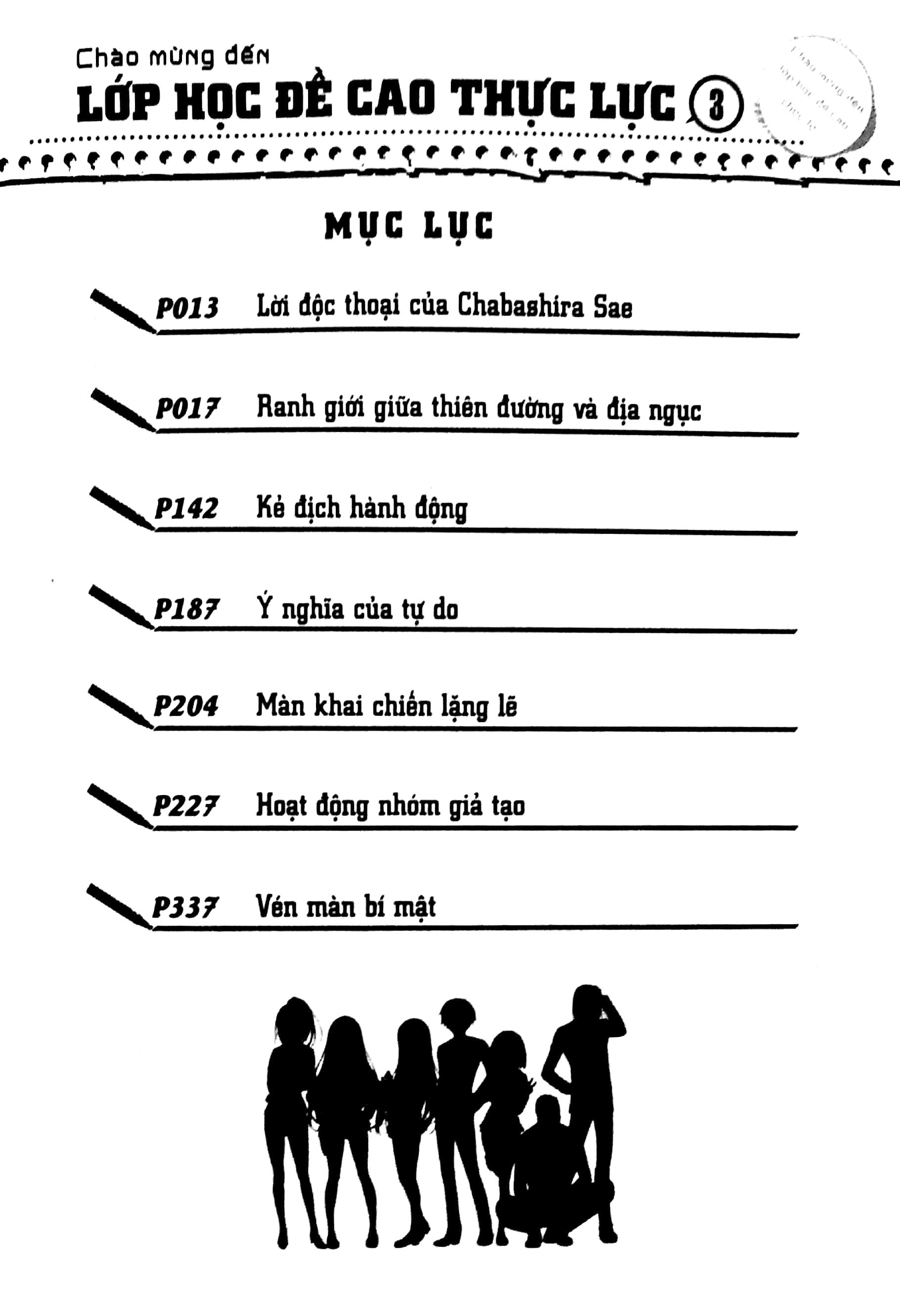 Chào Mừng Đến Lớp Học Đề Cao Thực Lực - Tập 3