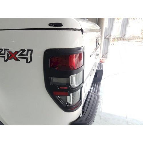 Bộ 4 ốp đèn pha hậu dành cho Ford Ranger 2014-2021
