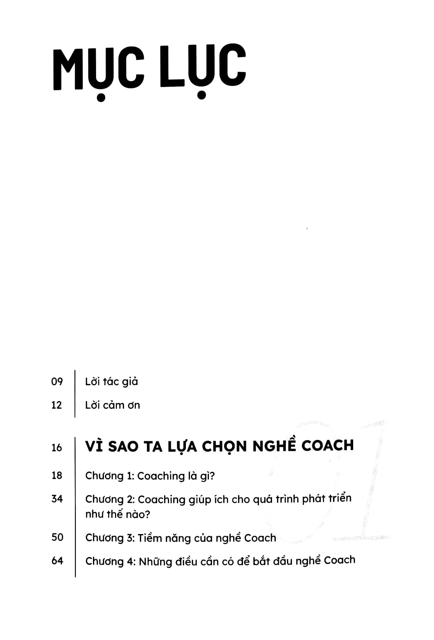 Coach - Khởi Nghiệp Độc Lập Bằng Kỹ Năng Khai Vấn