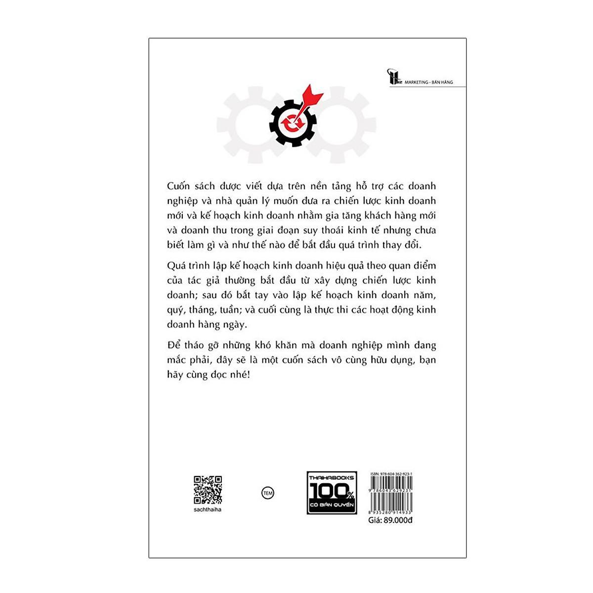 Sách - Mô Hình Xây Dựng Chiến Lược Và Kế Hoạch Kinh Doanh Cho Doanh Nghiệp Vừa Và Nhỏ - Thái Hà Books