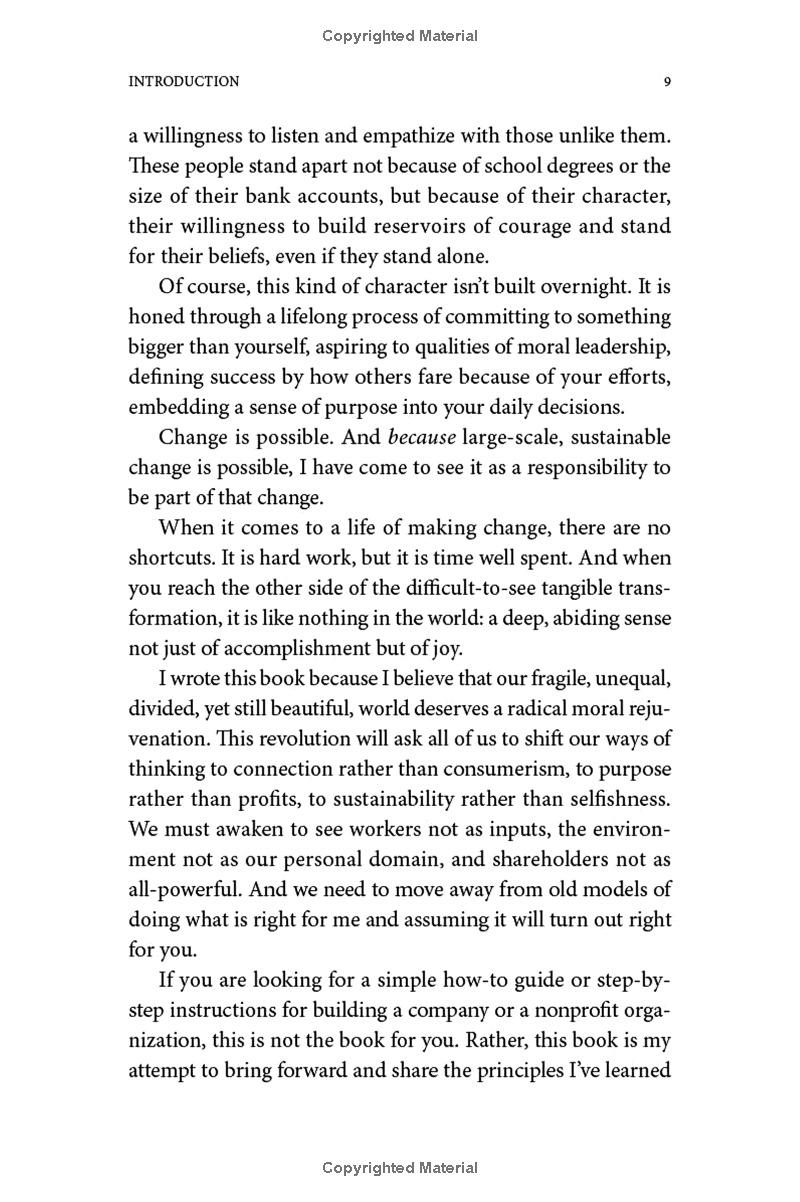 Manifesto For A Moral Revolution: Practices To Build A Better World