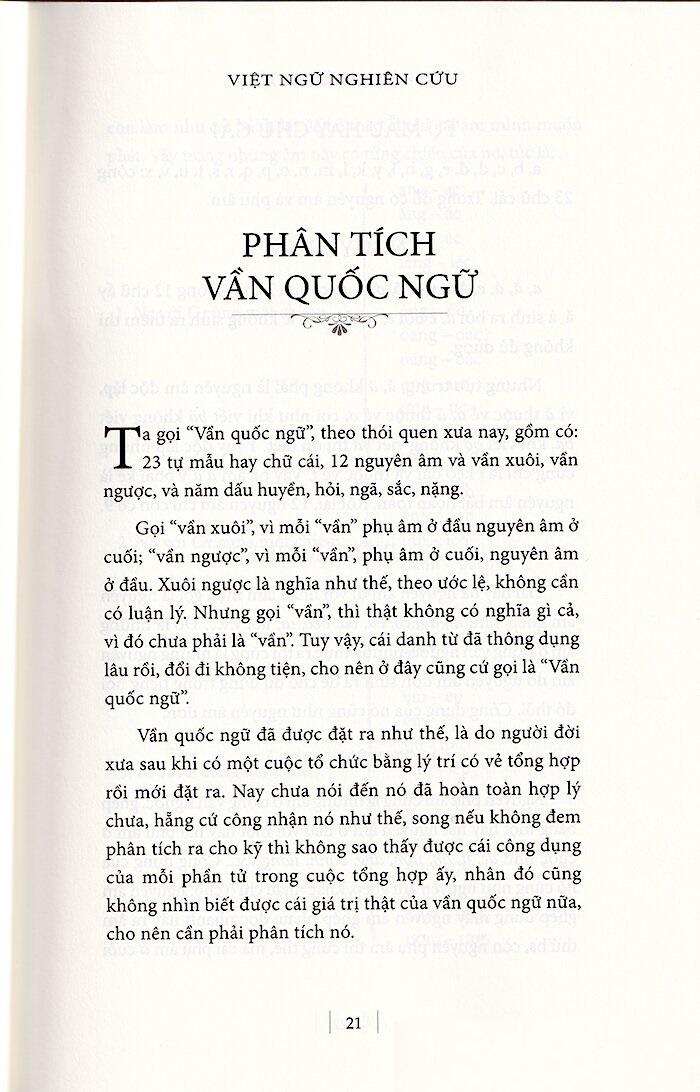 Việt Ngữ Nghiên Cứu