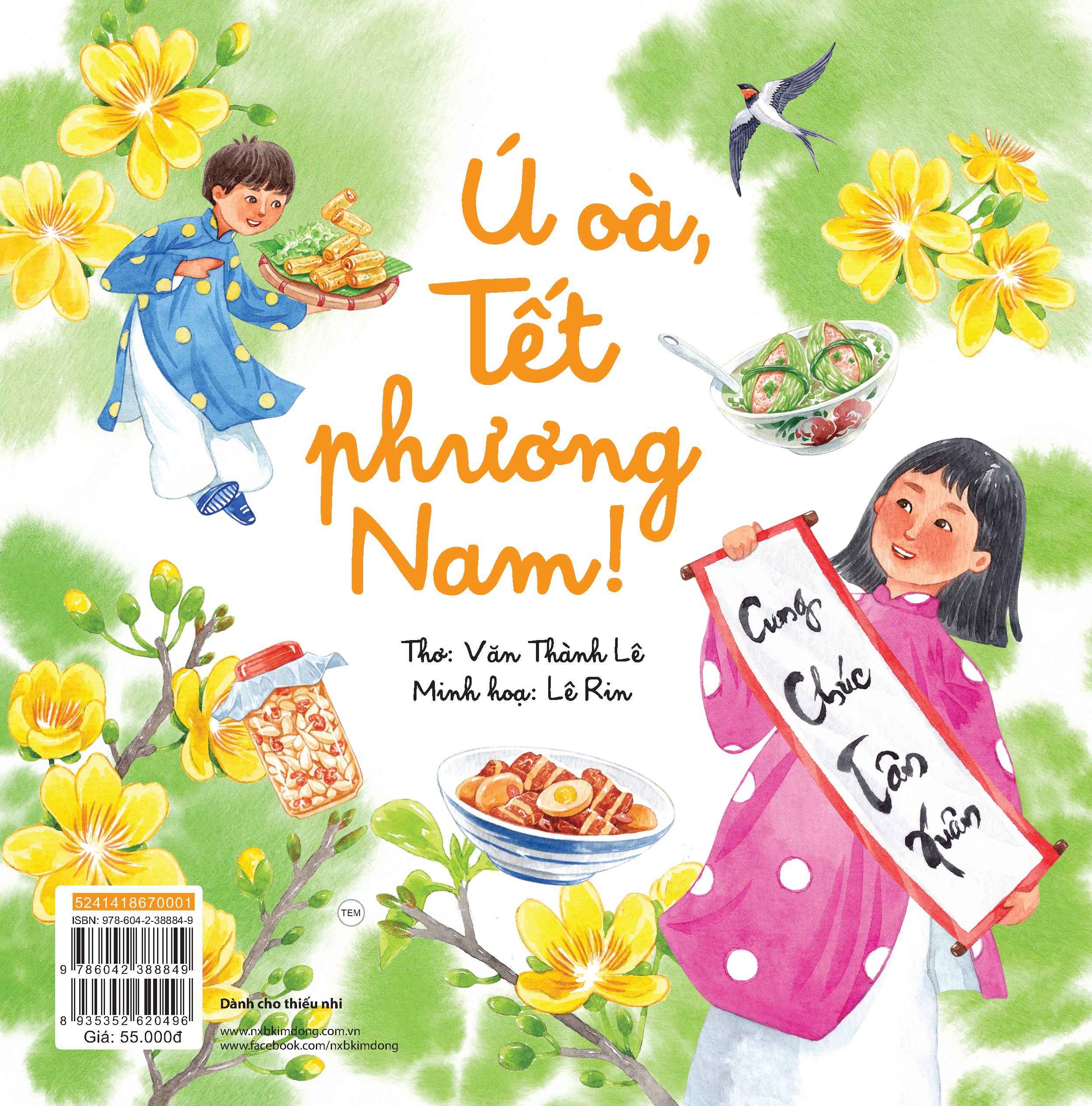 TẾT, GIA ĐÌNH LÀ NHẤT! - Ú Oà, Tết Phương Nam! - Văn Thành Lê, Lê Rin - NXB Kim Đồng