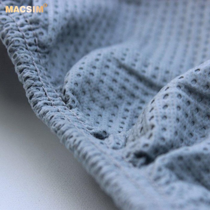 Bạt phủ ô tô chất liệu vải không dệt 4 lớp cao cấp thương hiệu MACSIM dành cho hãng xe Vinfast LUX A màu ghi