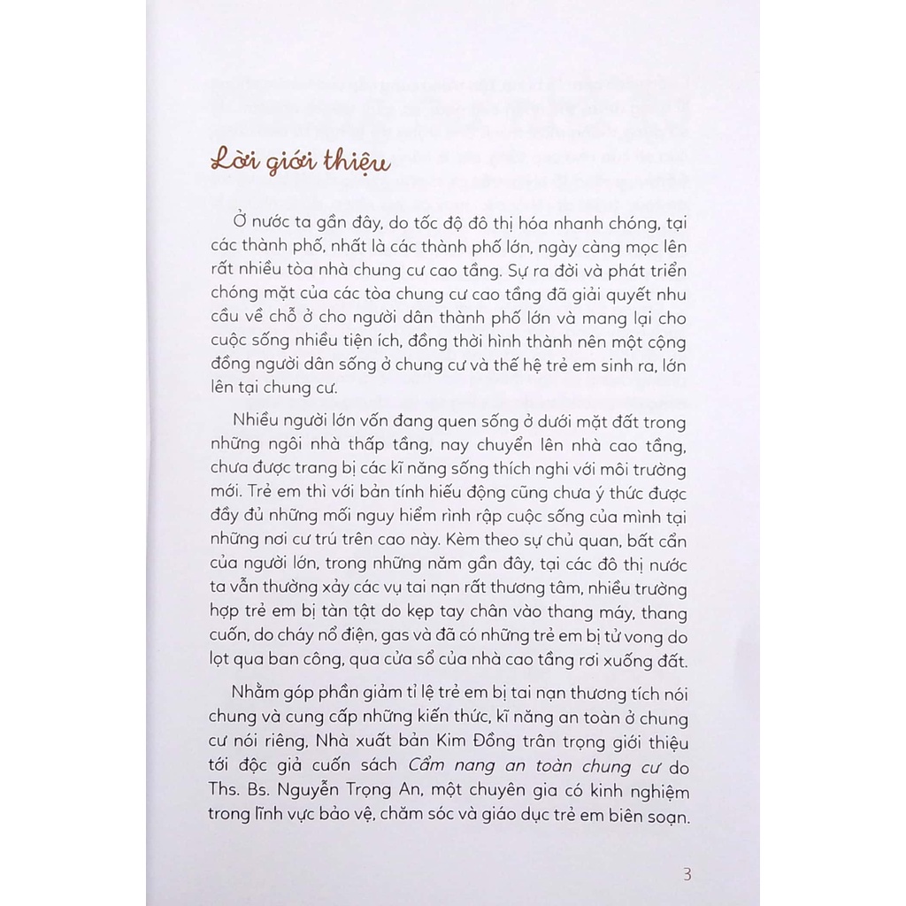 15 Bí Kíp Giúp Tớ An Toàn - Cẩm Nang An Toàn Chung Cư