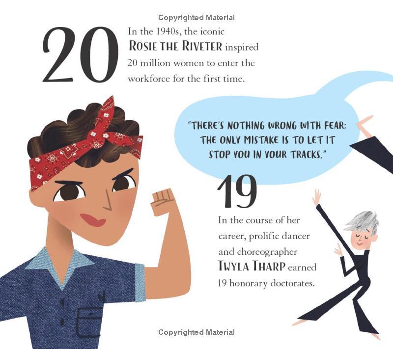 3 2 1 Awesome!: 20 Fearless Women Who Dared To Be Different