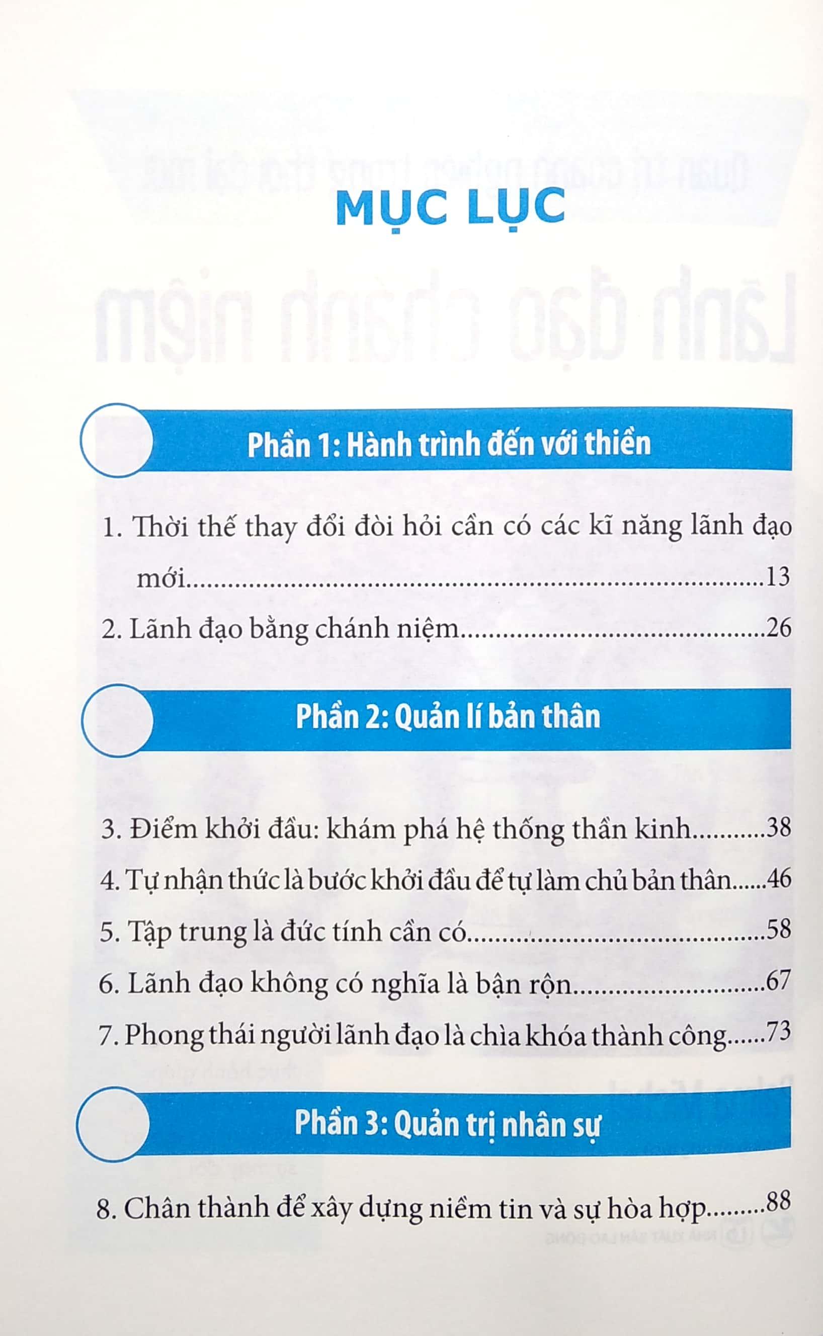 Lãnh Đạo Chánh Niệm - Quản Trị Doanh Nghiệp Trong Thời Đại Mới