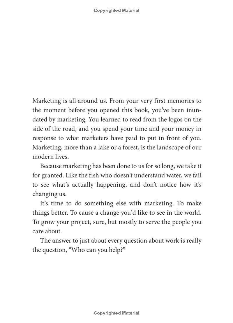 This Is Marketing : You Can