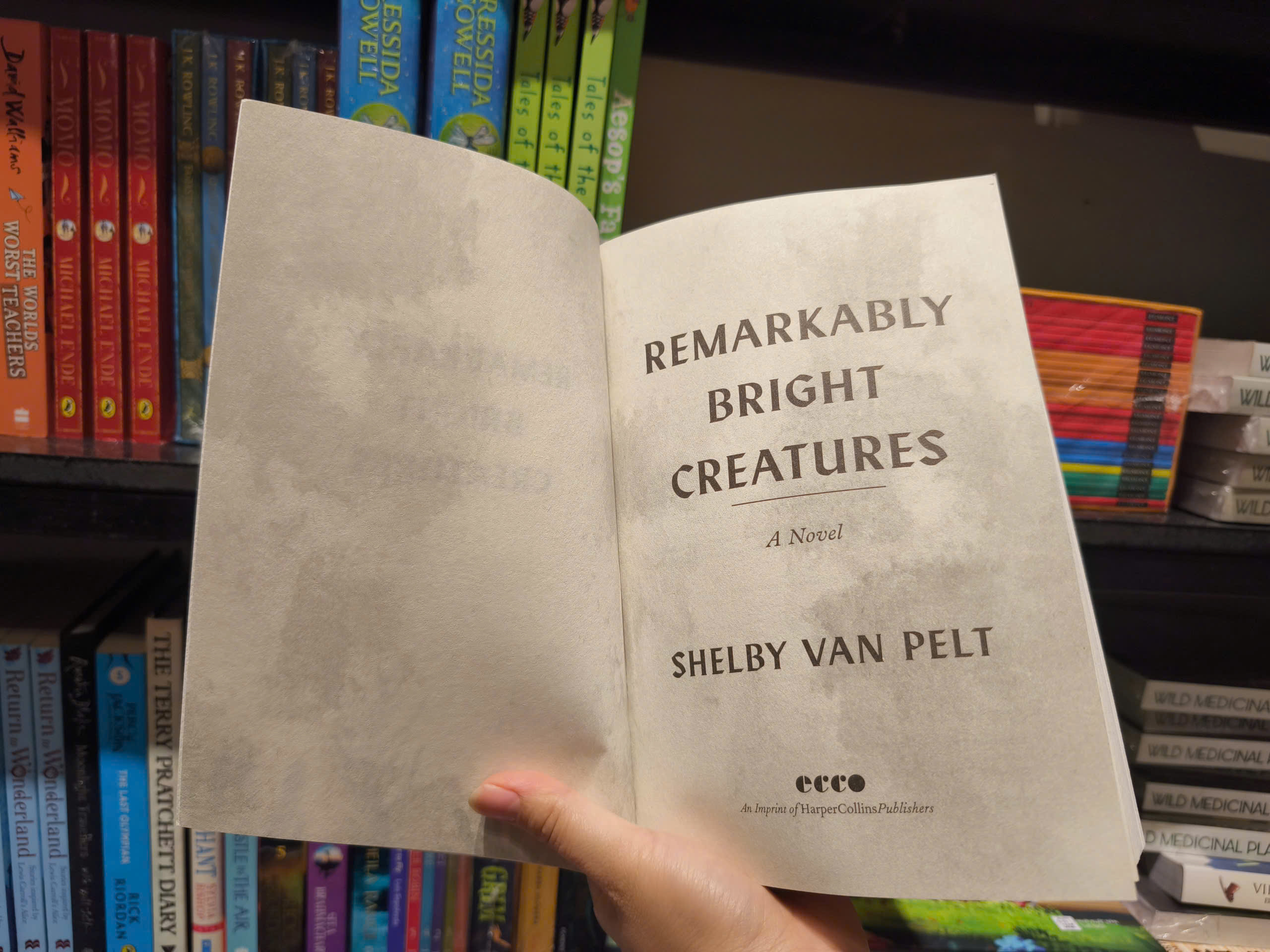 Sách - Remarkably Bright Creatures: A Novel by Shelby Van Pelt - Best of #BookTok