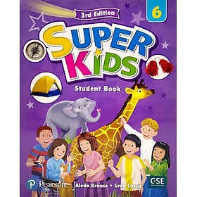 Sách ngoại văn: Superkids 3rd Student Book With Audio CDs And PEP Access Code Level 6