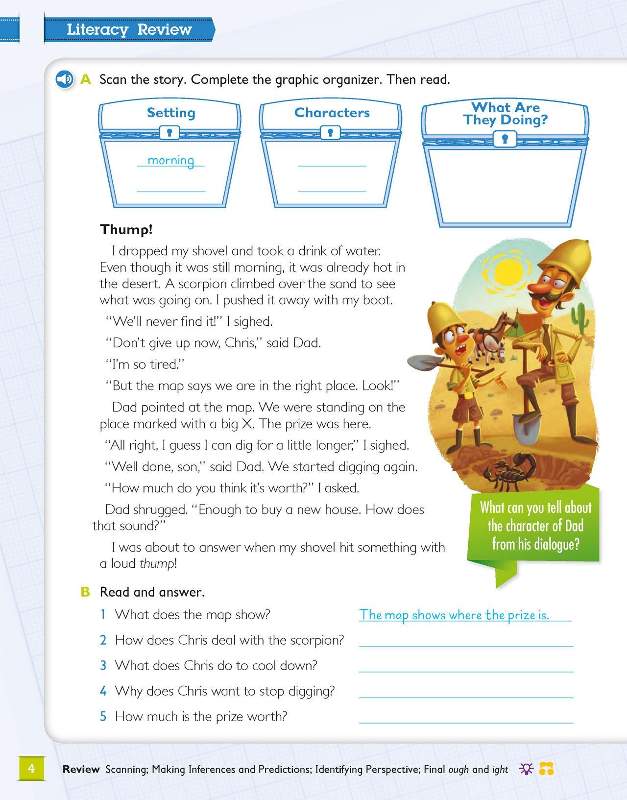 Global Stage Literacy Book And Language Book Level 4